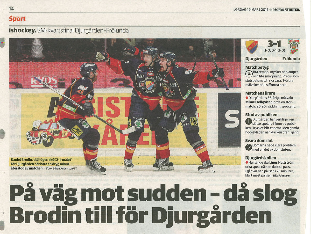 Arenareklam Hovet DN 16-03-20