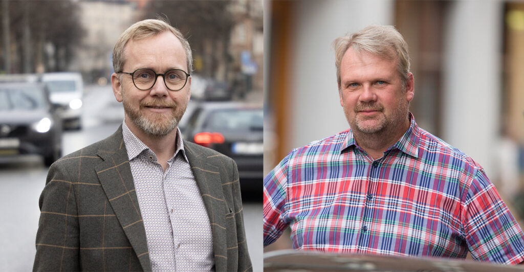 Einar Kjartansson och Jan Olvenmo